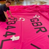 Sanders Spinnaker Numbers & Letters