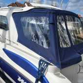 Sanders Motor Boat Aft Cockpit Enclosure Cover Navy