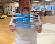 Steve Henley is one of our specialist machinists and will not shave until we have conquered this pandemic. #withlovex