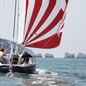 Contessa Spinnaker Sanders Needles Isle of Wight