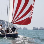 Contessa Spinnaker Sanders Needles Isle of Wight