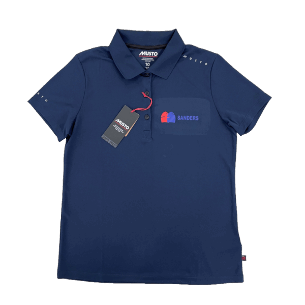 Sanders Musto Evolution Navy Ladies Polo