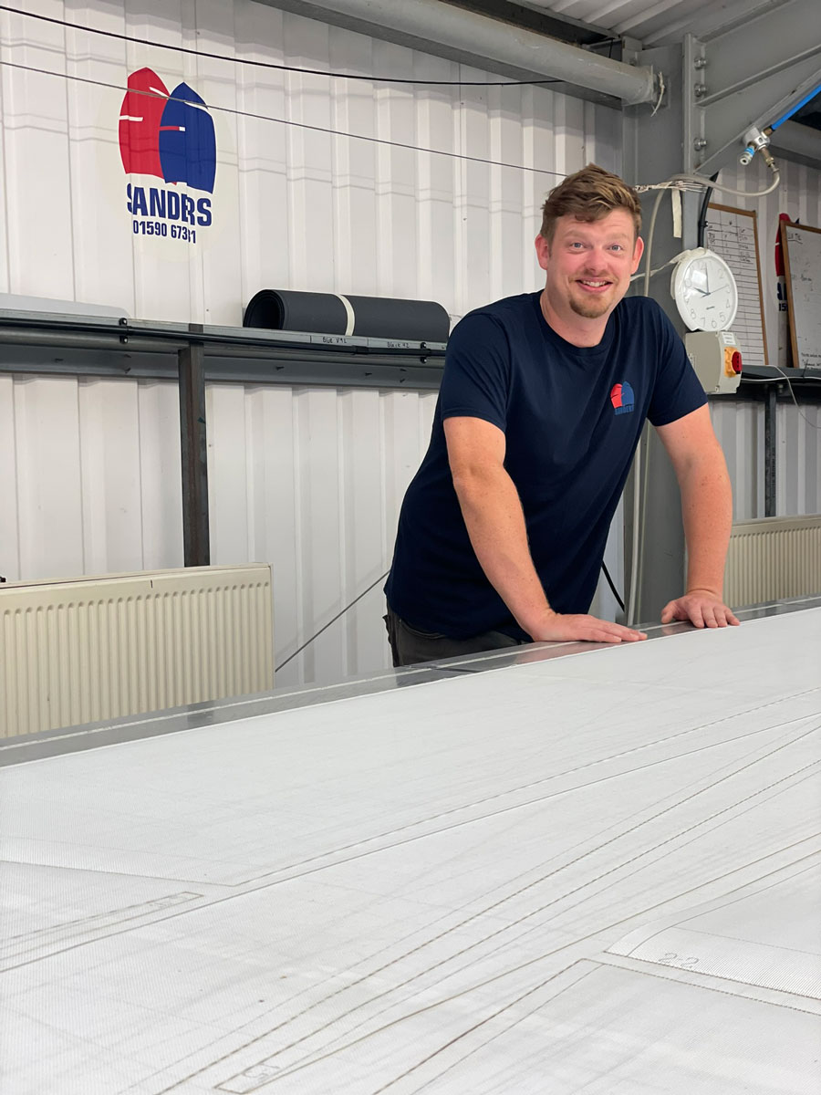 Sanders Sails Laser Cutting Machine Sail Maker
