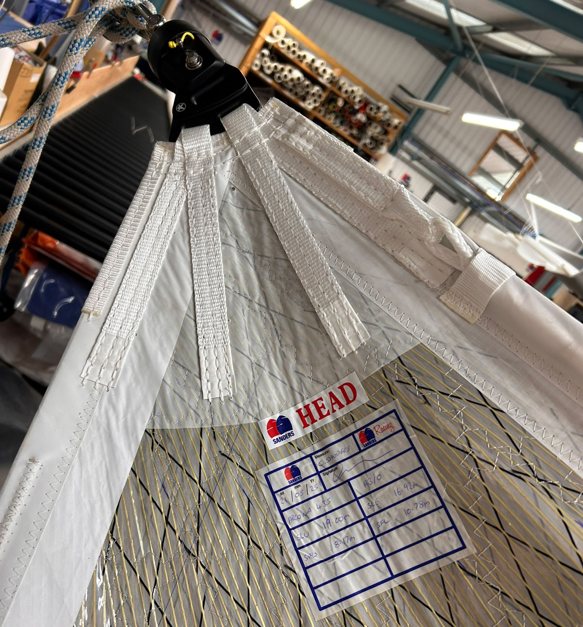 Sanders One Design Sails