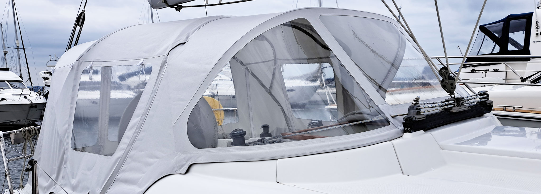 Sanders Covers Yacht Sprayhood